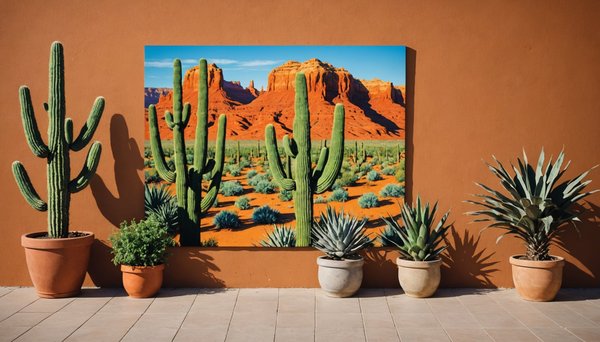 Affiches décoratives artistiques : le sud-ouest en couleurs